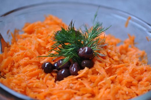 Havuç Salatası Tarifi ve Malzemeleri
